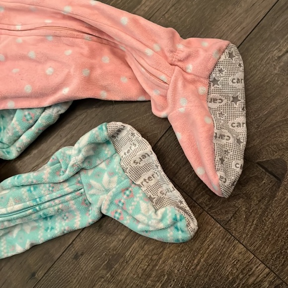 Carters 3T Footed Pajama Bundle - Picture 5 of 5
